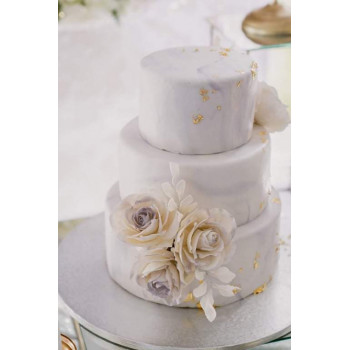 Cake "marble with roses" 6 kg
