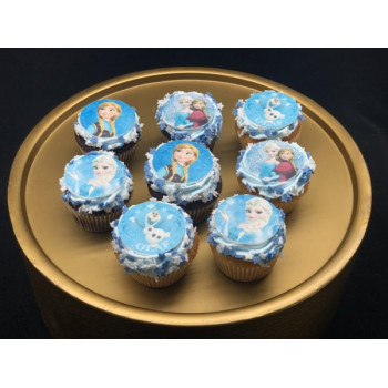 The "ice country" cupcakes